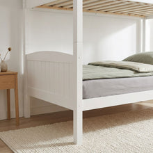 Load image into Gallery viewer, 22760-annan-single-wooden-bunk-bed-frame-white-2604102