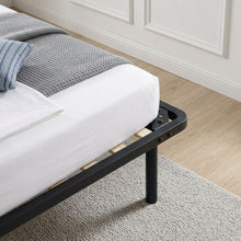 Load image into Gallery viewer, 23019-graham-single-metal-bed-frame-black-2604132