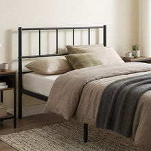 Load image into Gallery viewer, Keira Single Metal Bed Frame - Black