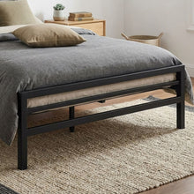Load image into Gallery viewer, Dowe Double Metal Bed Frame - Black
