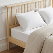 Load image into Gallery viewer, 24023-tolmount-double-wooden-bed-frame-light-oak-2604131