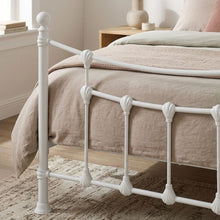 Load image into Gallery viewer, Gingera King Single Metal Bed Frame - White