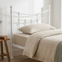 Load image into Gallery viewer, Gingera King Single Metal Bed Frame - White