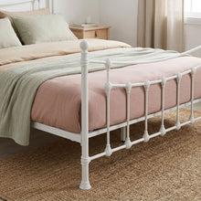 Load image into Gallery viewer, 23649-gingera-queen-metal-bed-frame-white-2604131
