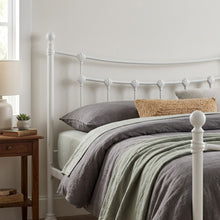 Load image into Gallery viewer, 23649-gingera-queen-metal-bed-frame-white-2604132