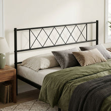 Load image into Gallery viewer, 23644-picton-double-metal-bed-frame-black-2604131
