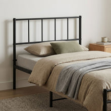 Load image into Gallery viewer, Sophia King Single Metal Bed Frame - Black