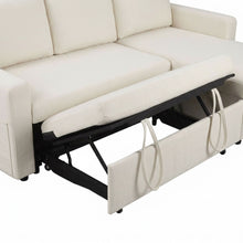 Load image into Gallery viewer, Amy 3 Seater Sofa Bed with Storage - Beige