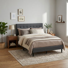 Load image into Gallery viewer, Kora Queen Bed Frame - Dark Grey