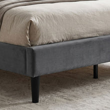 Load image into Gallery viewer, Rowen Double Bed Frame - Charcoal