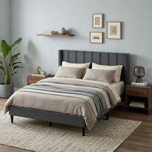 Load image into Gallery viewer, Rowen Queen Bed Frame - Charcoal