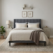 Load image into Gallery viewer, Rowen Queen Bed Frame - Charcoal