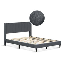 Load image into Gallery viewer, Rowen Queen Bed Frame - Charcoal