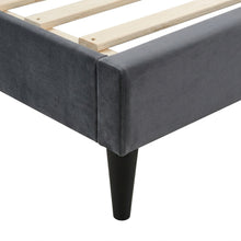 Load image into Gallery viewer, Rowen Queen Bed Frame - Charcoal