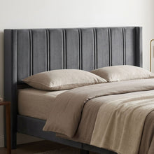 Load image into Gallery viewer, Rowen Queen Bed Frame - Charcoal