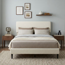 Load image into Gallery viewer, Lumen Double Bed Frame - Cream
