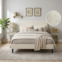Load image into Gallery viewer, Lumen Double Bed Frame - Cream