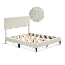 Load image into Gallery viewer, Lumen Double Bed Frame - Cream