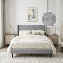 Load image into Gallery viewer, Haven Double Bed Frame - Grey