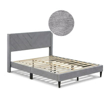 Load image into Gallery viewer, Haven Double Bed Frame - Grey