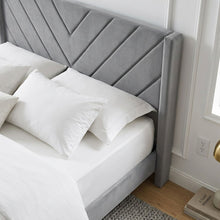 Load image into Gallery viewer, Haven Double Bed Frame - Grey