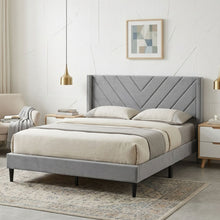 Load image into Gallery viewer, Haven Queen Bed Frame - Grey