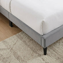 Load image into Gallery viewer, Haven Queen Bed Frame - Grey