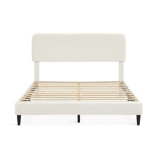 Load image into Gallery viewer, Lumen Queen Bed Frame - Cream