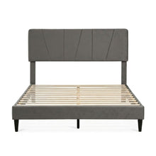 Load image into Gallery viewer, Sable Double Bed Frame - Grey