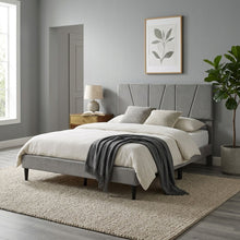 Load image into Gallery viewer, Sable Queen Bed Frame - Grey