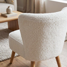 Load image into Gallery viewer, Alice Boucle Occasional Chair - Cream
