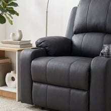 Load image into Gallery viewer, Marton Manual Recliner Chair - Black