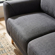 Load image into Gallery viewer, Suki Linen 2 Seater Sofa - Dark Grey