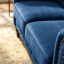 Load image into Gallery viewer, 23232-b-chesley-velvet-2-seater-sofa-navy-blue-2604202