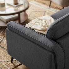 Load image into Gallery viewer, Brulo Linen 3 Seater Sofa - Dark Grey