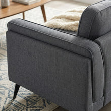 Load image into Gallery viewer, Brulo Linen 2 Seater Sofa - Dark Grey