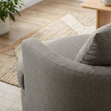 Load image into Gallery viewer, Luva Linen Swivel Armchair - Dark Grey