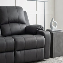 Load image into Gallery viewer, Marton Manual 3 Seater Recliner Sofa - Black