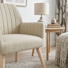 Load image into Gallery viewer, Niva Linen Armchair - Linen Beige