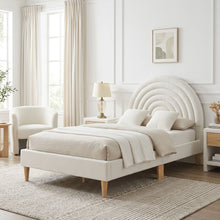 Load image into Gallery viewer, Lydia Single Bed Frame - Cream