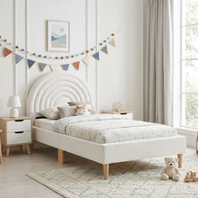 Load image into Gallery viewer, Lydia Single Bed Frame - Cream