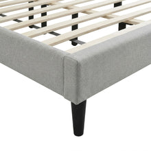 Load image into Gallery viewer, Sealy Super King Fabric Bed Frame - Silver