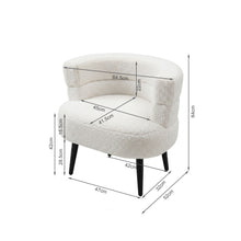 Load image into Gallery viewer, Hush Boucle Armchair - Beige