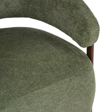 Load image into Gallery viewer, Elow Velvet Armchair - Olive Green