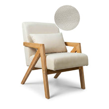 Load image into Gallery viewer, Aalto Velvet Armchair - Beige