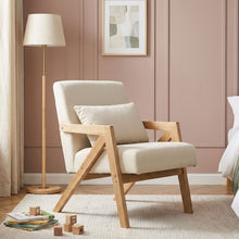 Load image into Gallery viewer, Aalto Velvet Armchair - Beige