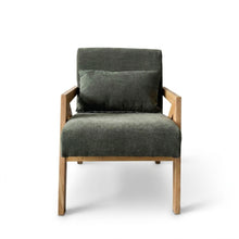 Load image into Gallery viewer, Aalto Velvet Armchair - Dark Green