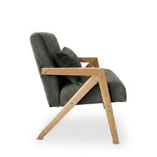 Load image into Gallery viewer, Aalto Velvet Armchair - Dark Green