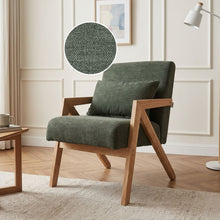 Load image into Gallery viewer, Aalto Velvet Armchair - Dark Green