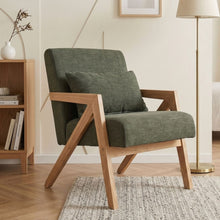Load image into Gallery viewer, Aalto Velvet Armchair - Dark Green